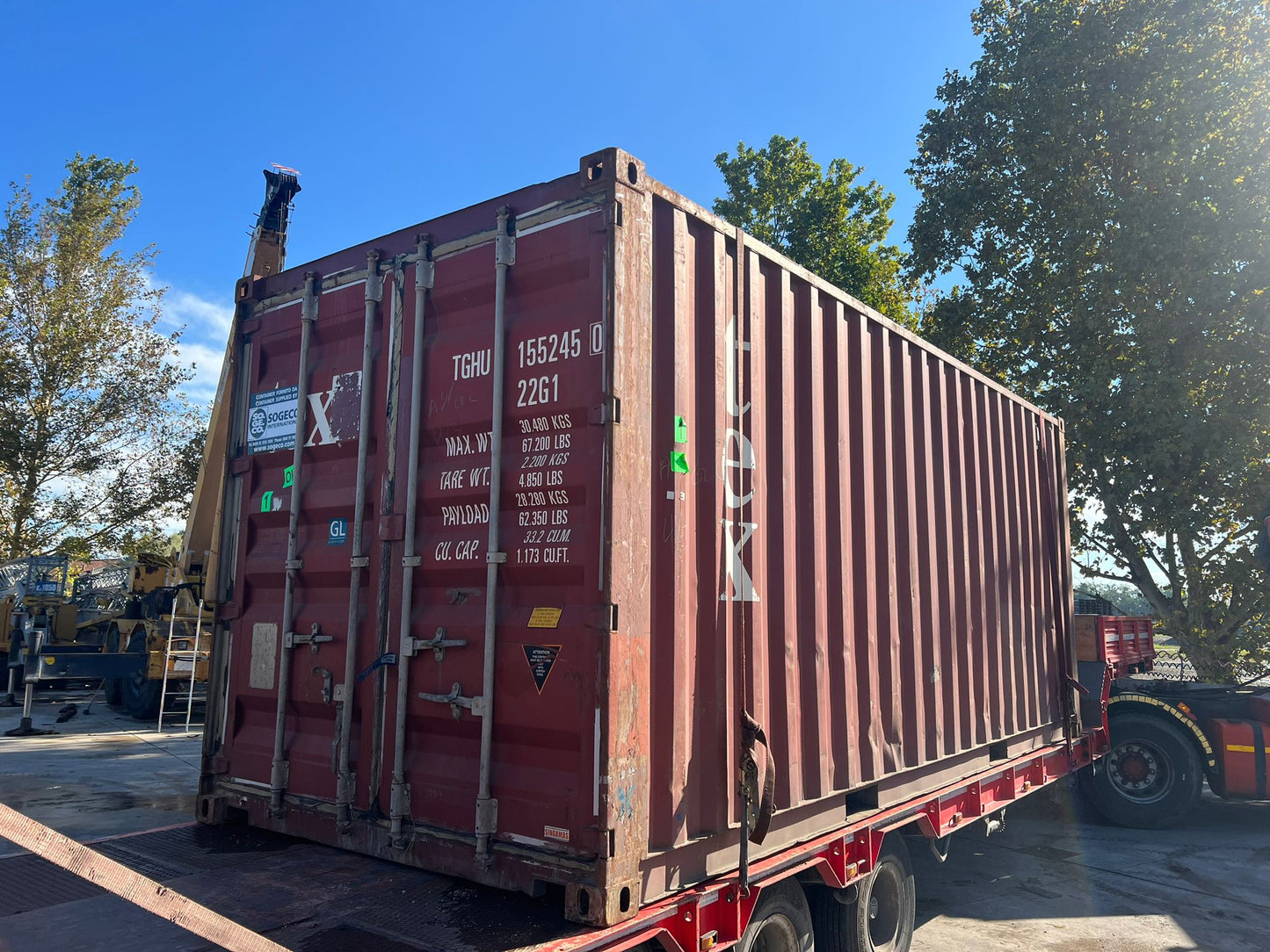 Container marittimo usato 20 piedi - Brodski kontejner rabljeni